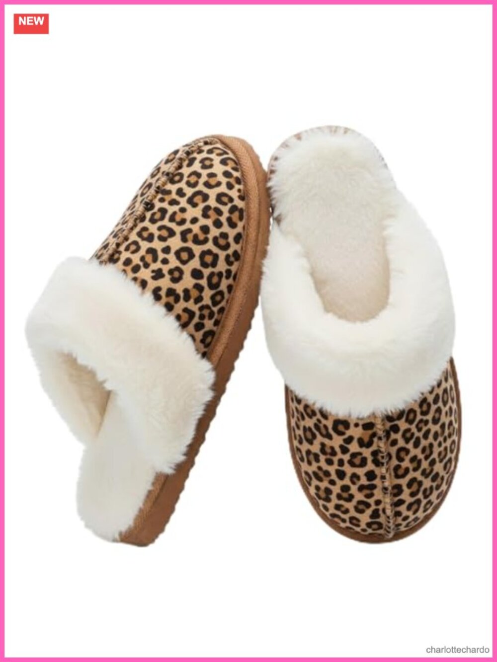 Womens Faux Fur Memory Foam Slippers Cozy House Shoes